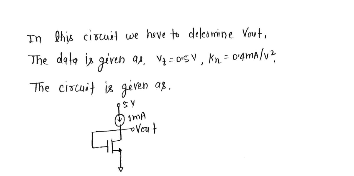 Electrical Engineering homework question answer, step 1, image 1